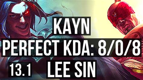 Kayn Vs Lee Sin Jng Legendary M Mastery Games