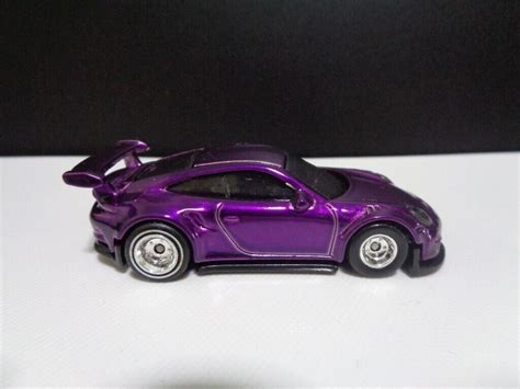 Hot Wheels Super Treasure Hunt Porsche Gt Rs Purple Sth Loose