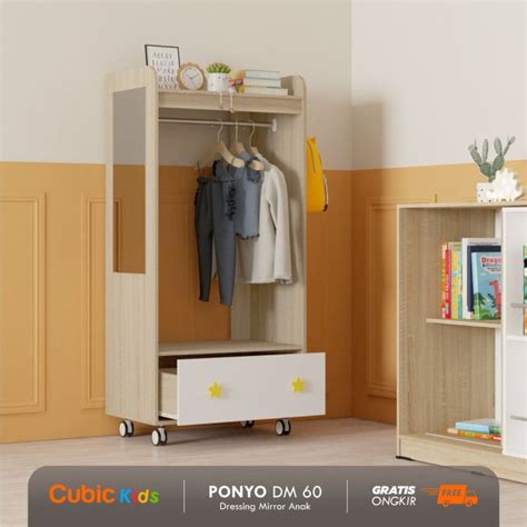 Cubic Kids Lemari Anak Lemari Terbuka Ponyo Dm 60 Lazada Indonesia