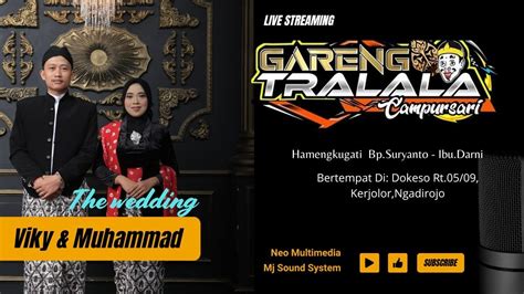 Live Streaming Dokumentasi Pernikahan Viky Muhammad Gareng Tralala