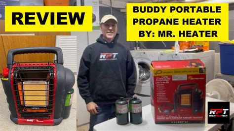 Buddy Portable Propane Heater By Mr Heater Review Youtube