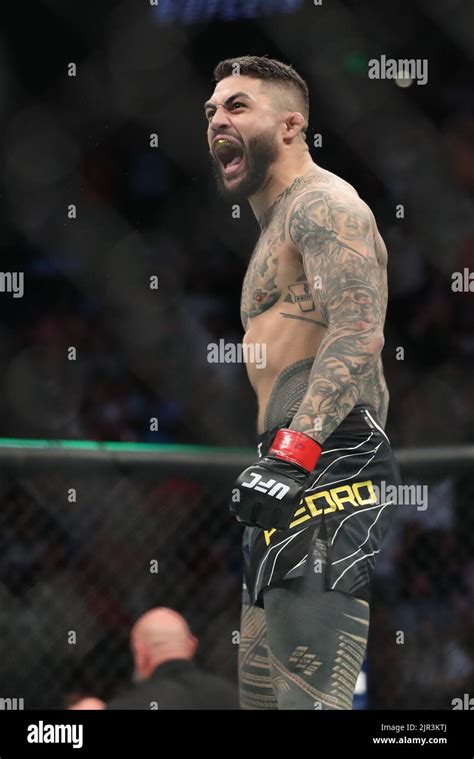 Salt Lake City Ut August 20 Tyson Pedro And Harry Hunsucker Meet In The Octagon For Their