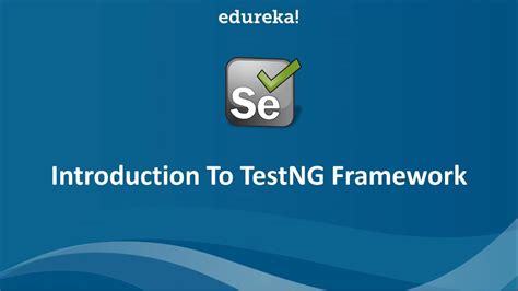 Introduction To Testng Framework Selenium With Java Basics To Advanced Interview Module