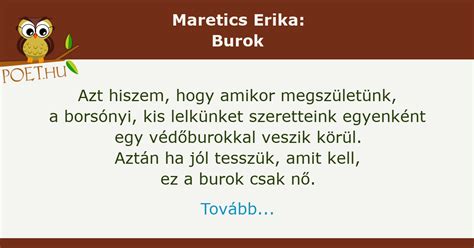 Maretics Erika Burok