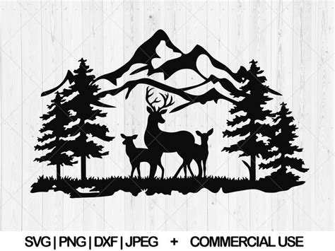 The Svg Files Are Available For Use In Projects Like This Deer And