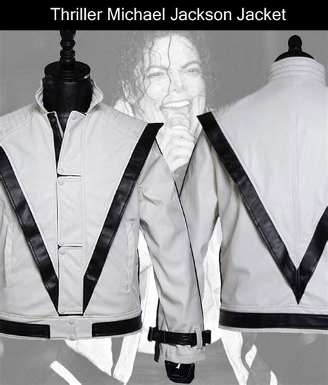 Michael Jackson Thriller White Leather Jacket | ubicaciondepersonas ...