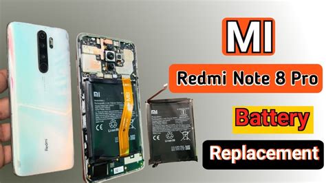 Redmi Note Pro Battery Replacement How To Change Battery In Redmi