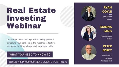 Real Estate Investing Webinar Youtube