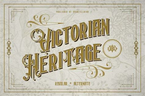 35+ Fabulous Victorian Fonts for Authentic Designs – Creatisimo