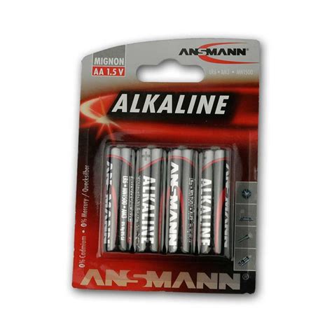 Alkaline Batterie Mignon Aalr6 15v 4er Pack