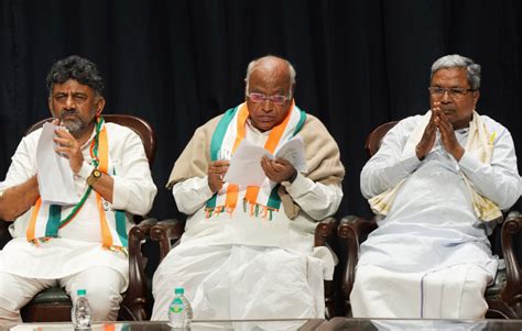 All Eyes On Congress Top Brass Decision For Karnataka Cm Post