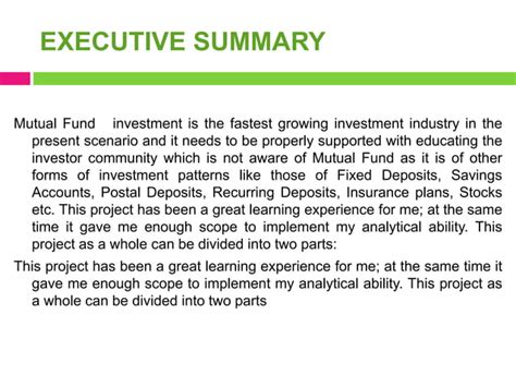 Mutual Fund Ppt Ppt