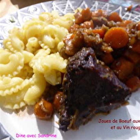 Des Joues De Boeuf Aux Carottes Et Au Vin Rouge De Dineavecsandrine Et