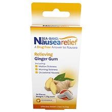 Sea Band Anti Nausea Ginger Gum Walgreens