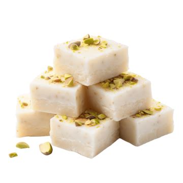 Milk Powder Barfi Delicious Food Coconut Png Transparent Image And