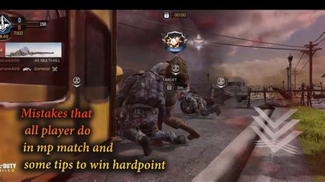 Common Mistakes In Mp Match Tips Tricks To Win Hardpoint Codm