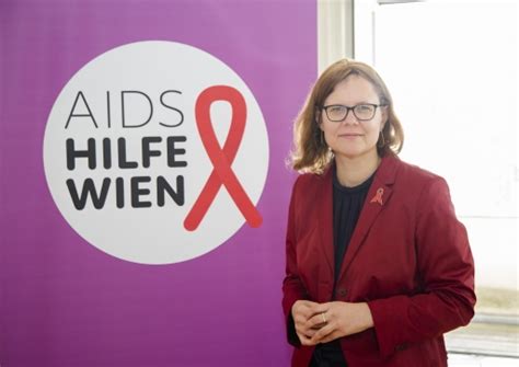 Bild Andrea Brunner Von Der Aids Hilfe Wien Zum Welt AIDS Tag Aids