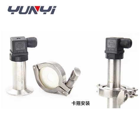 Flat Diaphragm Sanitary Pressure Transducer Xi An Yunyi Instrument Co