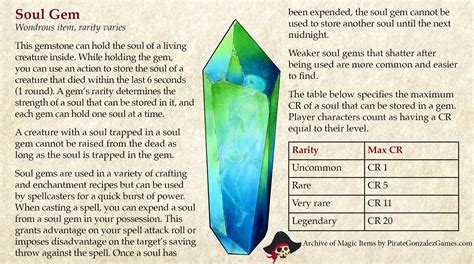 Soul Gem Dandd Dungeons And Dragons Dungeons And Dragons 5 Dungeons