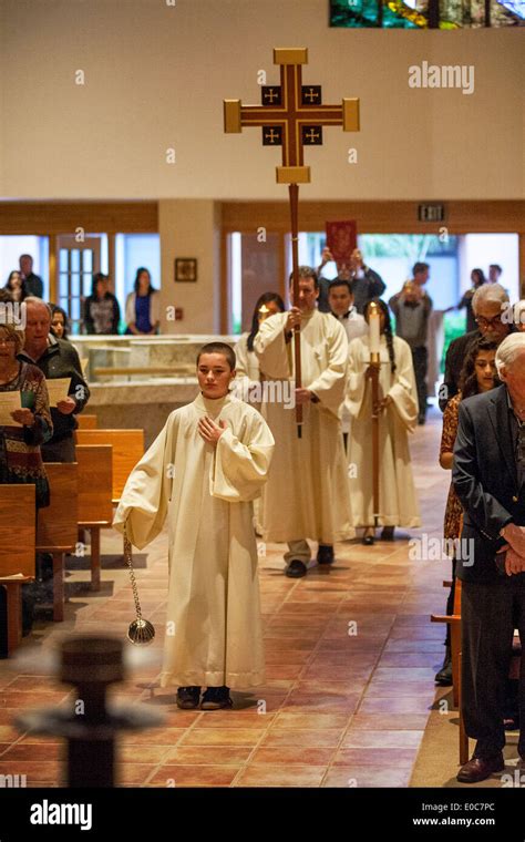 Catholic Mass Procession