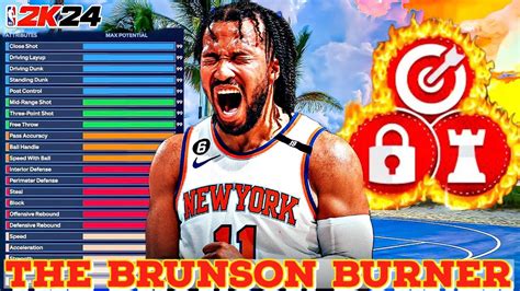 This Jalen Brunson Build With A 87 3PT 87 HANDLE Is A SCORING MACHINE