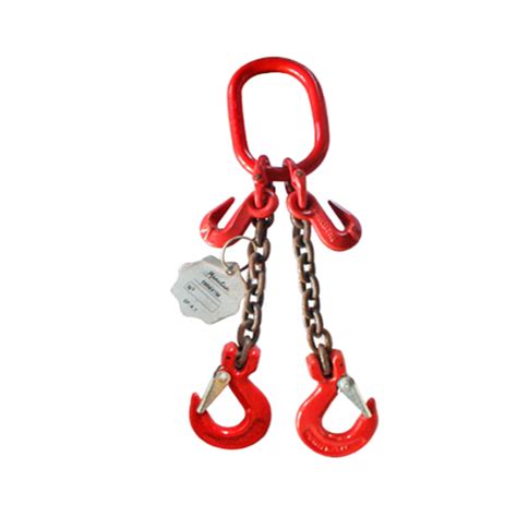 Grade 80 Sgg Chain Sling Single Leg With Grab Hook On Both Ends Grade