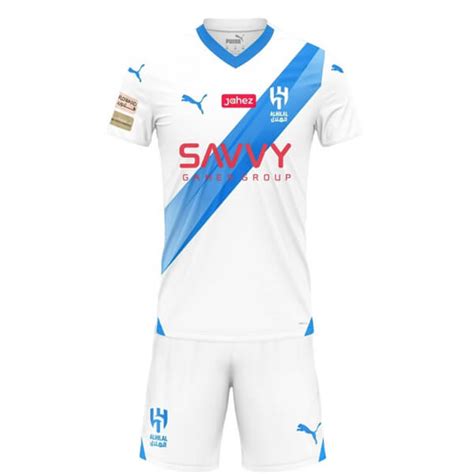 Al Hilal SFC Away Kids Football Kit 23/24 - SoccerLord