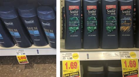 Suave Men's Body Wash or Shampoo Only $0.69 at Kroger