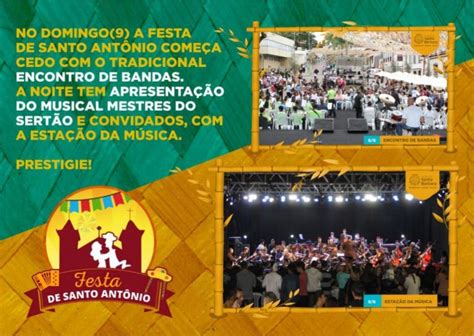 Festa De Santo Ant Nio Come A Comidas T Picas E Shows Em Santa B Rbara