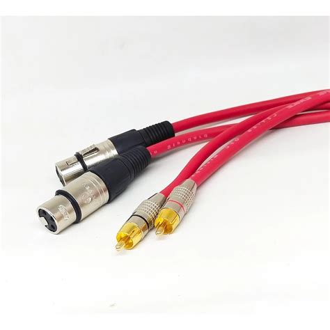 Jual Kabel Mixer Ke Power Amplifier Kabel Jack Xlr Female To Rca Male