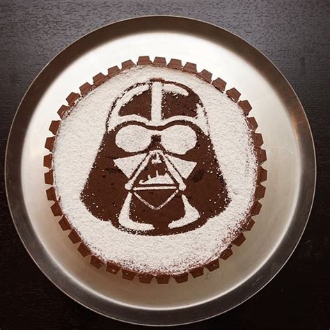 Darth Vader Cake Stencil