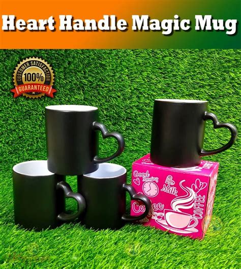 Black Sublimation Heart Handle Mug For Gifting At Rs 90 Piece In Kolkata