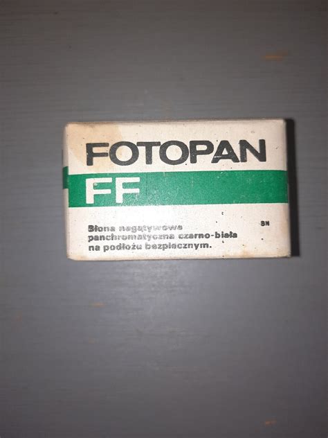 Film FOTOPAN FOTON FF635 PRL 1987 kraków Kup teraz na Allegro Lokalnie