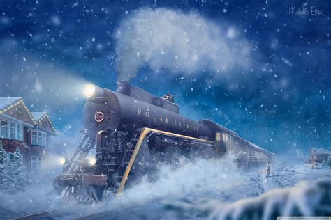 The Polar Express Ultra Hd Desktop Background Wallpaper For