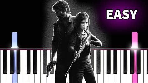 The Last Of Us Main Theme Easy Piano Tutorial Youtube