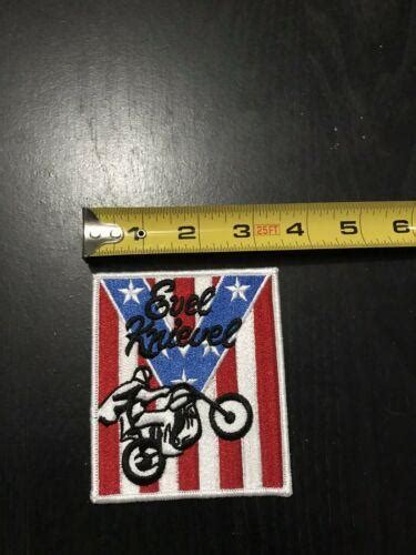 Evel Knievel Patch Harley Davidson Daredevil Sew Iron On Patch