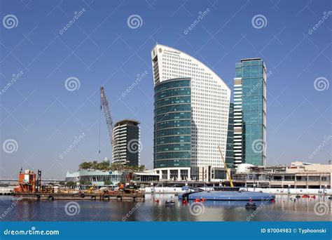 Hotel Intercontinental at Dubai Festival City Editorial Stock Photo ...