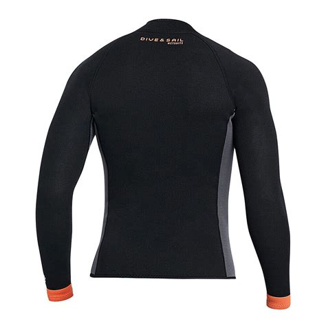 Men Mm Neoprene Jacket Top Scuba Diving Wet Suit L Ebay