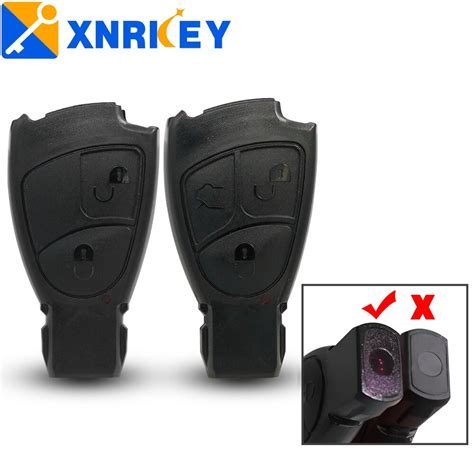 Xnrkey O Do Carro Remoto Chave Escudo Fob Para Mercedes Benz