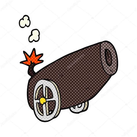 Freehand Drawn Cartoon Cannon Stock Vector By ©lineartestpilot 96465458