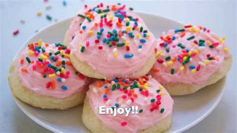 Best Ever Soft Frosted Sugar Cookies Youtube