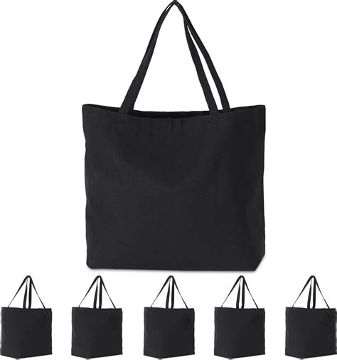 Plain Tote Bag Koolmox 22 Inch12oz Heavy Duty Cotton Canvas Tote Bag