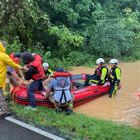 Dire Catastrophic Situation Heavy Rain Causes Flash Flooding Water Rescues In Middle