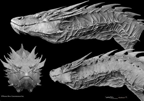 Smaug Concept Art Weta