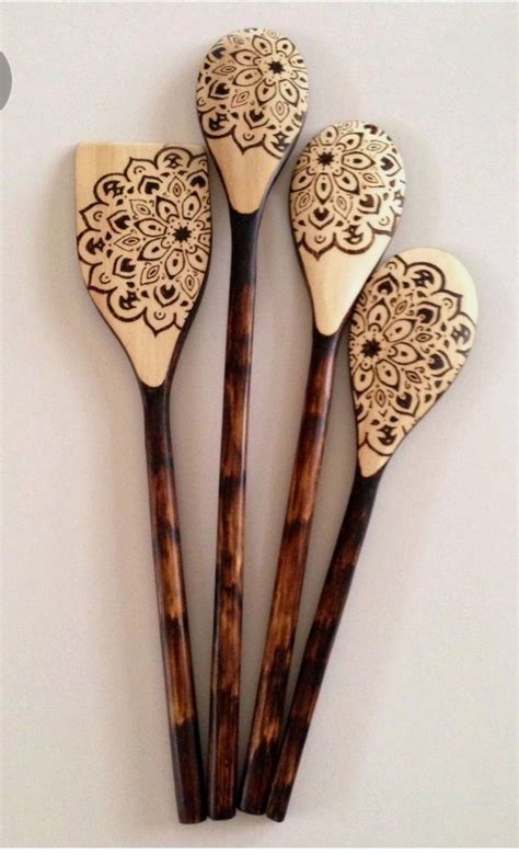 Pin By Wendy McChristian On Burning Wood Ideas Wood Burn Spoons Wood