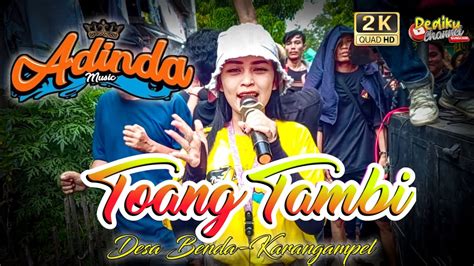 toang tambinew adindalive benda karangampel dedikuchannelsinga