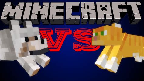 Cats Vs Dogs Minecraft Youtube