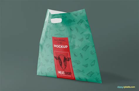 Standing Plastic Bag Mockup Free PSD | ZippyPixels