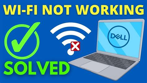 Fix Dell Laptop Wi Fi Is Not Working Problem In Windows