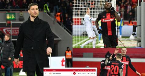 El Leverkusen De Xabi Alonso Cierra El Como L Der Invicto Y Se